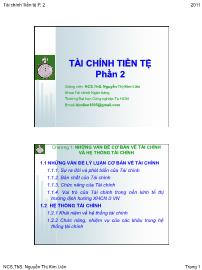 Tài chính tiền tệ phần 2