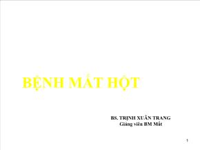 Bệnh mắt hột