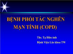 Bệnh phổi tắc nghẽn mạn tính (copd)