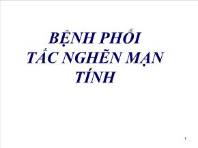 Bệnh phổi tắc nghẽn mạn tính