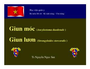 Bộ môn Sốt rét - Kí sinh trùng - Côn trùng