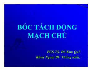 Bóc tách động mạch chủ