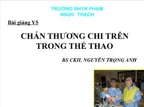 Chấn thương chi trên trong thể thao