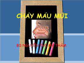 Chảy máu mũi