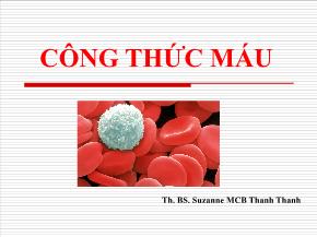 Công thức máu