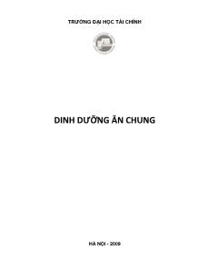 Dinh dưỡng ăn chung