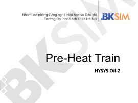Hóa dầu - Pre-Heat train
