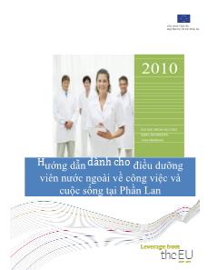 Hướng dẫn dành cho điều dưỡng viên nước ngoài về công việc và cuộc sống tại Phần Lan