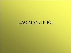 Lao màng phổi