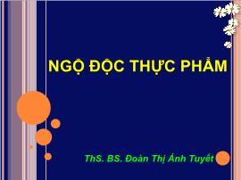 Ngộ độc thực phẩm