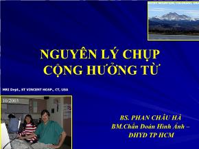 Nguyên lý chụp cộng hưởng từ