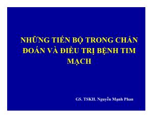 Những tiến bộ trong chẩn đoán và điều trị bệnh tim mạch