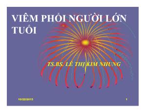 Phổi và cơ chế phòng vệ của phổi