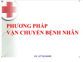 Phương pháp vận chuyển bệnh nhân