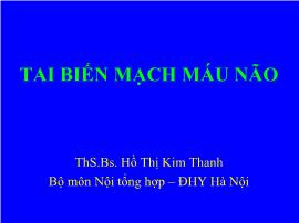 Tai biến mạch máu não