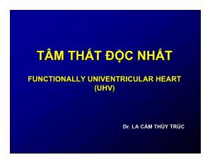 Tâm thất độc nhất