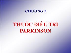 Thuốc điều trị parkinson