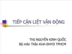 Tiếp cận liệt vận động