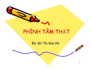 Tìm hiểu Phình tâm thất