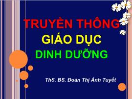 Truyền thông giáo dục dinh dưỡng