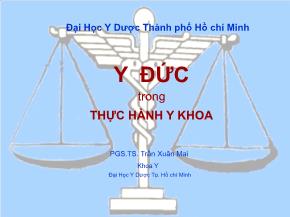 Y đức trong thực hành y khoa