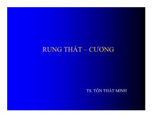 Y khoa, dược - Ung thất – Cương