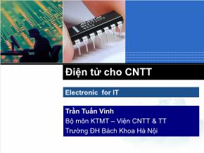 Điện tử cho công nghệ thông tin - Chương 4: Điều chế và hệ thống điều chế biên độ