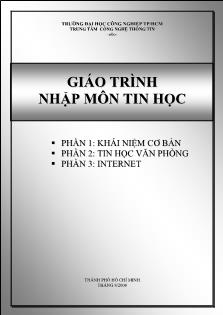 Giáo trình nhập môn tin học