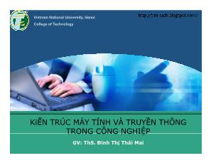 Kiến trúc máy tính và truyền thông trong công nghiệp