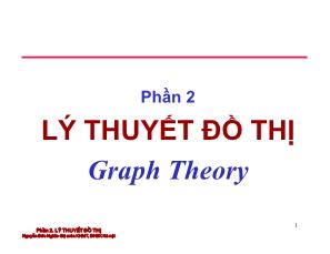 Lý thuyết đồ thị (phần 2)