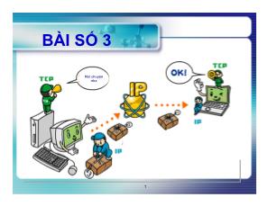 Mạng máy tính - Mô hình osi (open systems interconnection)