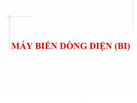 Máy biến dòng điện