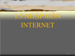 Nhập môn internet