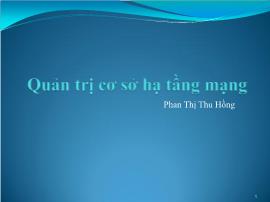 Quản trị cơ sở hạ tầng mạng