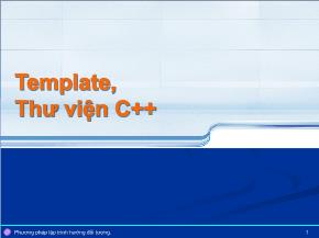 Template - Thư viện C++