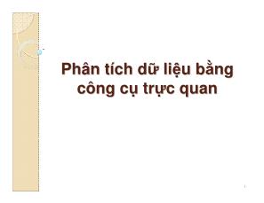 Toán học - Phân tích dữ liệu bằng công cụ trực quan