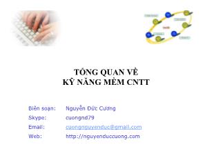 Tổng quan về kỹ năng mềm công nghệ thông tin